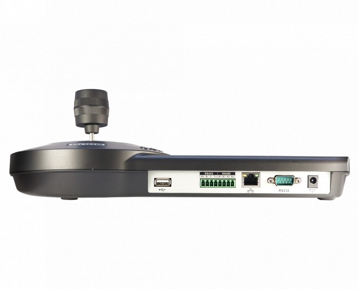 Пульт управления для скоростных поворотных камер, DVR, NVR и пр. с LCD экраном и джойстиком; RJ -45, RS232, RS485, RS422, USB;