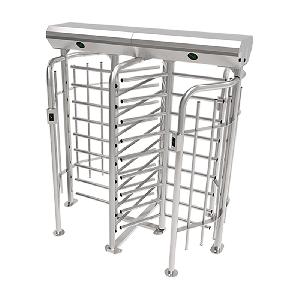 Турникет полноростовой двухпроходной 3-х лопастной (120°).&nbsp;&nbsp;Ширина прохода 580 мм. Материал корпуса - нержавеющая сталь SUS304. Материал преграждающих планок - нержавеющая сталь SUS304. Светодиодный индикатор прохода. Установка внутренняя / наружняя (под навесом). IP54. Рабочая температура -28 °C-60 °C. 1400х1395х2220 мм. 200 ~ 240V.