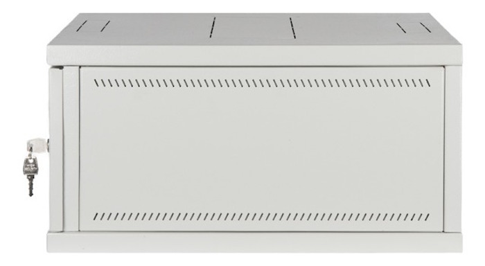 19” шкаф для оборудования, 9U х 600 мм, полезная глубина 535 мм, с настенным креплением (без ножек/роликов)