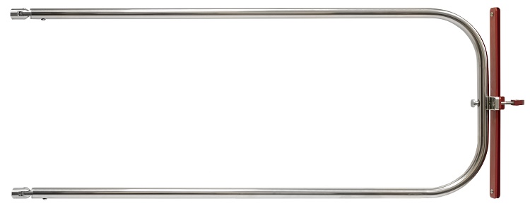 Калитка аварийного выхода, нержавеющая сталь, 1200 х D25 мм, комплект.