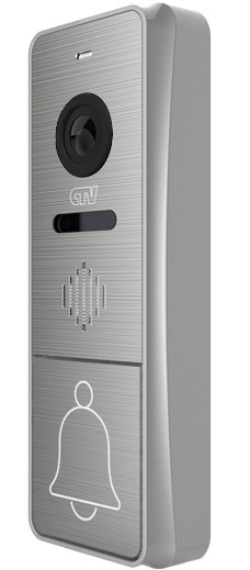 CTV-D4005 серебро - Вызывная панель для видеодомофона, AHD-H/AHD-M/ CVBS, 1080p, 115°, ИК-фильтр для "ночного" режима, подсветка кнопки вызова, блок управления замком (БУЗ) и монт. уголок в комплекте, цв. Серебро Вызывная панель для видеодомофона, AHD-H/AHD-M/ CVBS, 1080p, 115°, ИК-фильтр для "ночного" режима, подсветка кнопки вызова, блок управления замком (БУЗ) и монт. уголок в комплекте, цв. Серебро