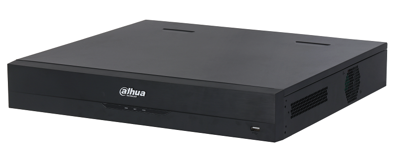 16-канальный IP-видеорегистратор 4K, H.265+ и ИИ, Входящий поток до 256Мбит/с; H.265+, H.265, H.264+, H.264, MJPEG; разрешение до 16Мп; 4 SATA III до 16Тбайт; 16кн@2Mp, 2кн@16Мп; 1 HDMI, 1 VGA; Сеть: 2 RJ45 1000Мбит/с;&nbsp;&nbsp;aудиовх/вых: 1/1; тревожные вх./вых.: 16/4; 100~240В(AC)
