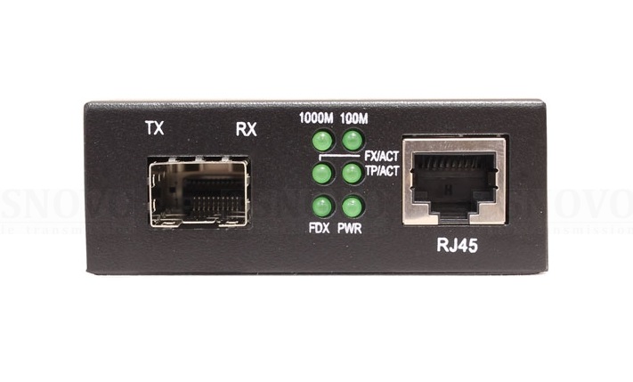 Медиаконвертер Gigabit Ethernet 1xRJ45, 1xSFP.&nbsp;&nbsp;Порты: 1 x GE (10/100/1000Base-T), 1 x GE SFP (1000Base-X). В комплекте: БП DC5V(1A). 71x26x95мм. -10…+55гр.С.<br />
