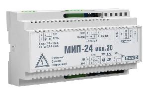 Модуль источника питания 24В/2А, на DIN рейку (МИП-24-2/П5-Р-RS)