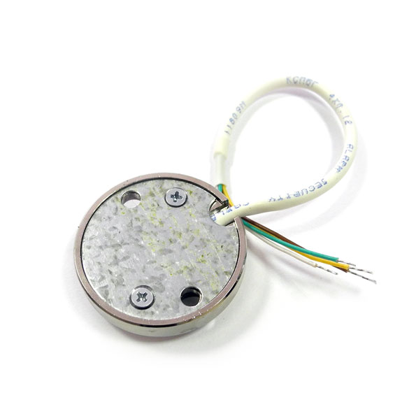 Контактор ТМ, накладной, двухцветный светодиод, металл., никелированный, уличное исполнение.