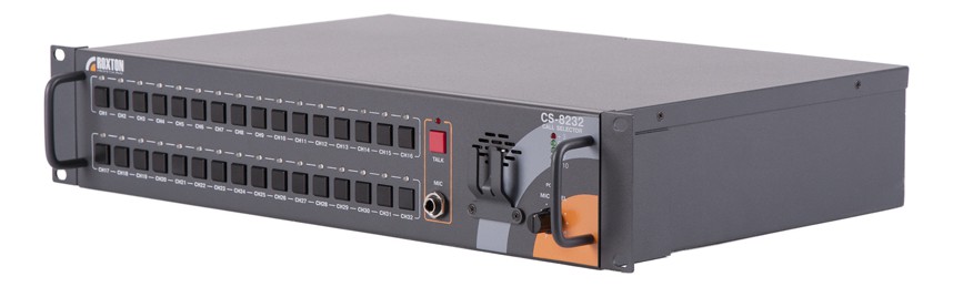 Центральный блок системы обратной связи на 32 абонента, расширение, RS-485, контроль всех соединений, 2U