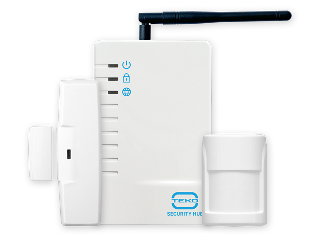 Стартовый комплект  беспроводной GSM сигнализации для квартиры, настройка, управление и контроль с мобильного приложения.