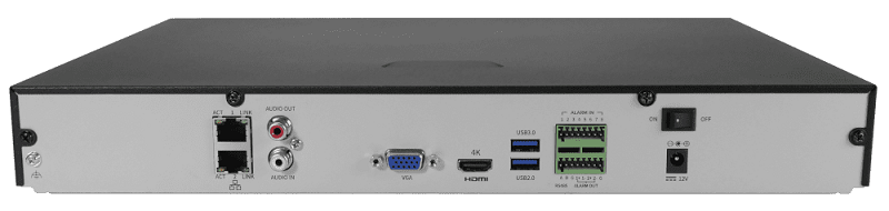 Видеорегистратор для IP-видеокамер TRASSIR, ActiveCam, HiWatch, Hikvision, Wisenet и Dahua, с поддержкой Onvif и RTSP под управлением TRASSIR OS (Linux) с возможностью подключения к CMS для ритейла и небольших объектов. Запись и воспроизведение до 16 IP видеокамер