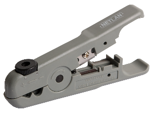 Инструмент универсальный, для зачистки и обрезки плоских и круглых кабелей