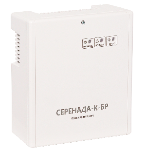 Блок речевого оповещения для расширения блока речевого оповещения Серенада-К. 1 зона (линия) оповещения. 1 линия управления. Сопротивление линейного входа 100 кОм. Максимальная выходная мощность 30Вт. Питание ~220В. Акб 7 А/ч.