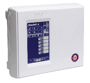 Прибор приемно-контрольный 5 зон, автодозвон, GSM-сигнализация (2 SIM-карты+ГТС), речевые сообщения, РИП, программирование через ПК (USB).