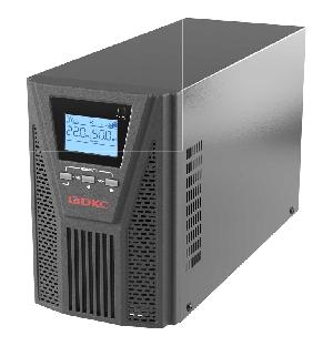 Онлайн ИБП ДКС серии Small Tower, 1000 ВА/900 Вт, 1/1, 2xSchuko, EPO, USB, RS-232, RJ45,  з/у 1А, 3x7Ач