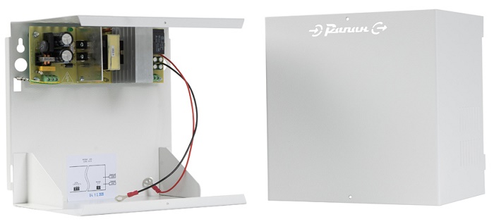 Источник бесперебойного питания 12В, 10А  корпус под АКБ 26 Ач, защита АКБ, защита выхода от КЗ и перегрузки