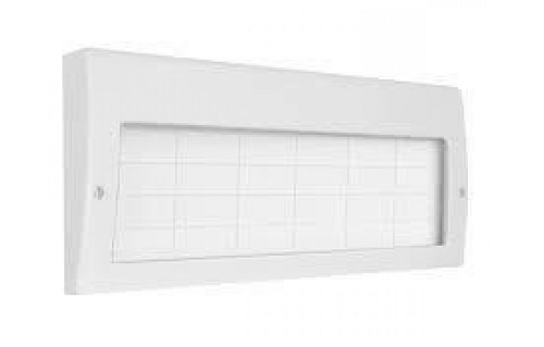 Основа плоского светового табло с резервным источником питания, 220В, 1ВА, 300х130х29мм, 0..+55С, IP 51