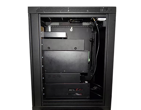 ТШ-156060Ч1 - Шкаф телекоммуникационный 19"" настенный 15U чёрный на 4 прибора (RAL 9005, 600x600, дверь стекло, полезная глубина 535мм, в комплекте вентиляторный блок с проводом и вилкой 220В, термостат, кронштейн, блок розеток на 8 гнезд, 1 полка, 1 фальш панель, анкера для крепления на стену, метизы, провод заземления) Шкаф телекоммуникационный 19"" настенный 15U чёрный на 4 прибора (RAL 9005, 600x600, дверь стекло, полезная глубина 535мм, в комплекте вентиляторный блок с проводом и вилкой 220В, термостат, кронштейн, блок розеток на 8 гнезд, 1 полка, 1 фальш панель, анкера для крепления на стену, метизы, провод заземления)