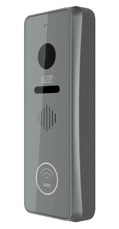 CTV-D3002EM (Серебро) - Вызывная панель для видеодомофона, CVBS, 960H, Угол обзора 115°, встроенный считыватель Em-Marine, корпус из алюминиевого сплава, передняя панель из стекла, сенсорное управление, две передних декоративных накладки в комплекте, монт. уголок в комплекте Вызывная панель для видеодомофона, CVBS, 960H, Угол обзора 115°, встроенный считыватель Em-Marine, корпус из алюминиевого сплава, передняя панель из стекла, сенсорное управление, две передних декоративных накладки в комплекте, монт. уголок в комплекте