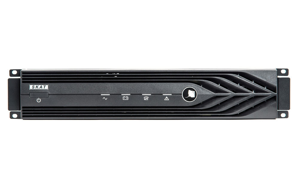 Источник бесперебойного питания 220В, 10 кВА (7 кВт)&nbsp;&nbsp;On-Line, синусоидальная форма выходного напряжения, длительный резерв, световая и звуковая индикация режимов работы, ЖК дисплей, необходимое кол-во АКБ для работы –16/18/20 шт. - выбирается пользователем, горячая замена АКБ