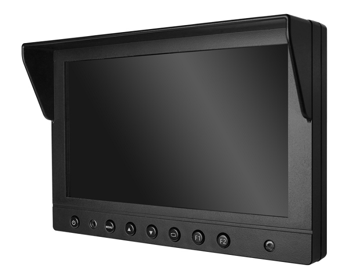 Мобильный монитор видеонаблюдения для транспорта 7"; 800x480 пикселей; Контраст 500:1