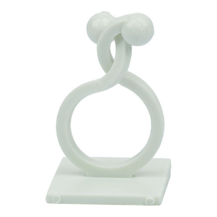 Организатор "кролик", пластиковый самоклеящийся, упак.5шт