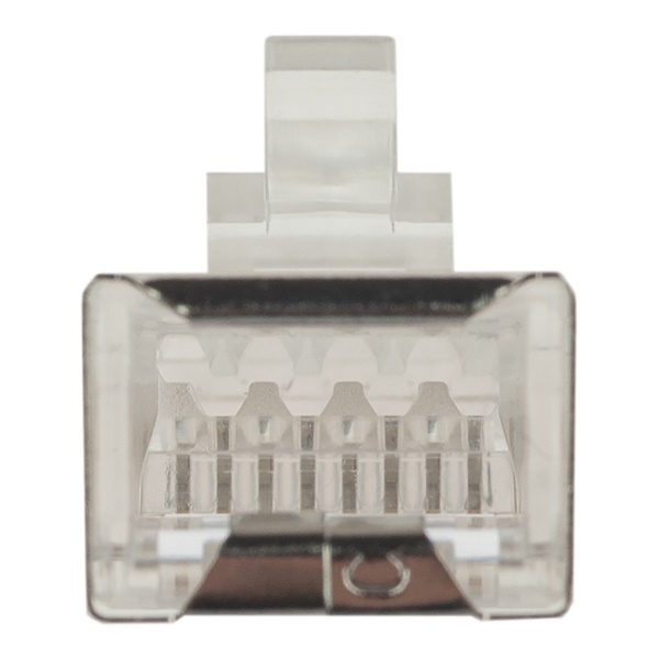 Коннектор (вилка) FTP кат.6 8P8C универсальная, 15U", 3 зубца, упак 100 шт