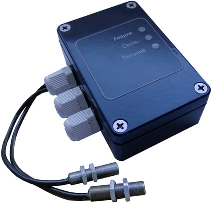 Устройство контроля положения запорной арматуры, интерфейс RS485 с протоколом обмена MODBUS-RTU; потребляемый ток - 20 мА, вход АЦП, U пит 9-30 В
