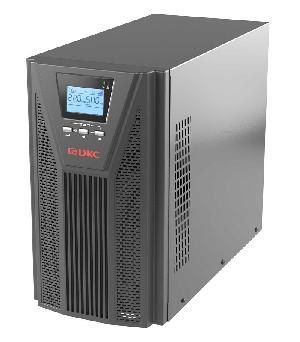 Онлайн ИБП ДКС серии Small Tower, 2000 ВА/1800 Вт, 1/1, 4xSchuko, EPO, USB, RS-232, RJ45, з/у 1А, 6x7Ач