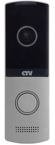 CTV-D4003NG (серебро) - Вызывная панель для видеодомофона, AHD-H/AHD-M/ CVBS, 1080p, 115°, металличесикй корпус с акриловым покрытием, подсветка кнопки вызова, встроенный блок управления замком (БУЗ), уголок и козырек в комплекте, цв. серебро Вызывная панель для видеодомофона, AHD-H/AHD-M/ CVBS, 1080p, 115°, металличесикй корпус с акриловым покрытием, подсветка кнопки вызова, встроенный блок управления замком (БУЗ), уголок и козырек в комплекте, цв. серебро