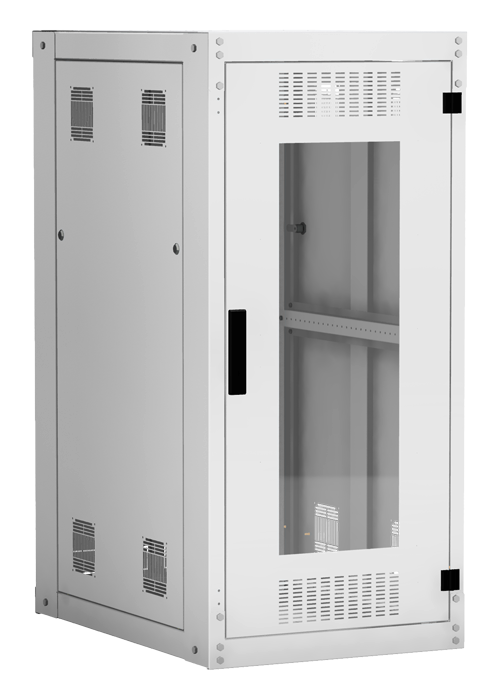 EC-FZ-246080-GMM-GY - Напольный шкаф 19", 24U, стеклянная дверь, цельнометаллические стенки, Ш600хВ1242хГ800мм, в разобранном виде, серый Напольный шкаф 19", 24U, стеклянная дверь, цельнометаллические стенки, Ш600хВ1242хГ800мм, в разобранном виде, серый