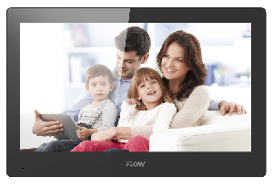 IP видеодомофон с WI-FI, 10" цветной TFT LCD экран с разрешением 1024*600; сенсорные кнопки; встроенные микрофон и динамик; слот для TF карты до 128Гб; Wi-Fi 802.11 b/g/n, TCP/IP, SIP, RTSP; тревожные входы/выходы 8/2; 1 RS-485; 1 RJ-45 10M/100M Ethernet; DC12В/PoE; 10Вт; -10 °C...+55°C; 254×166×22.55 мм; Вес: 660г