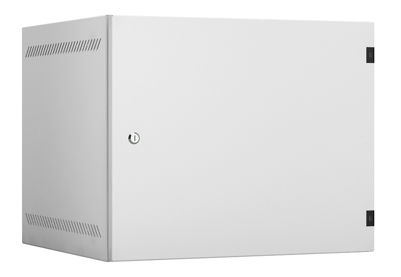 EC-WA-095450-W-M-GY - Настенный шкаф 19", 9U, металлическаяя дверь, Ш540хВ440хГ500мм, 2 пары монтажных направляющих, сварной, серый Настенный шкаф 19", 9U, металлическаяя дверь, Ш540хВ440хГ500мм, 2 пары монтажных направляющих, сварной, серый
