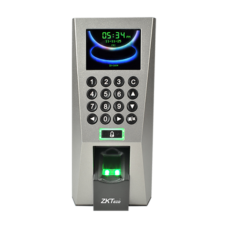 Биометрический терминал  для идентификации по отпечаткам пальцев. Дисплей цветной 2.4" TFT. Опционально считыватель RFID карт  EM/MF.Интерфейсы: TCP/IP, RS232\RS485, USB Хост. 
