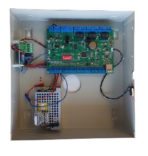 Контроллер сетевой СКУД нового поколения (NG) для управления одной дверью с контролем входа и выхода или двумя дверьми с контролем только на вход, турникетом или шлагбаумом с контролем входа и выхода.