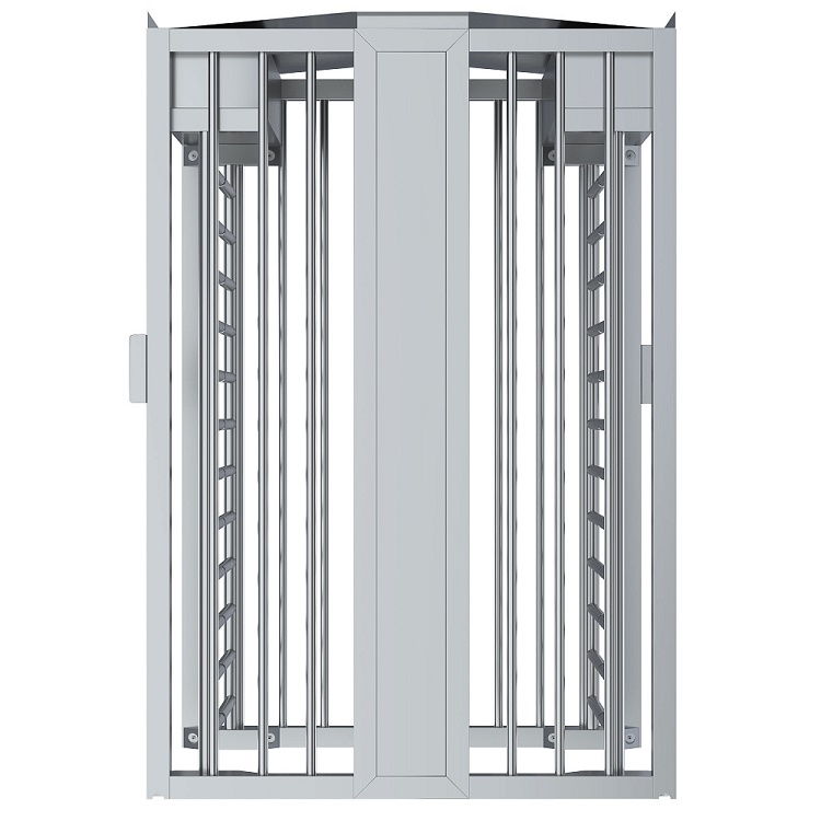 Полноростовой турникет серии СПЕКТР Z, Габариты: 1460*2740*2386мм (Нержавеющая сталь), Материал: 304 Нержавеющая сталь, толщина 1.2/1.5мм, Время разблокировки: 0.2c, Пропускная способность: 35чел/м, Ширина прохода: 1200мм