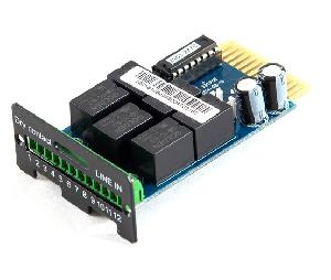 Релейный модуль, совместим с ИБП SKAT-UPS серии RACK от 1000 до 3000 ВА, преобразует внутренние сигналы ИБП в формат «сухой контакт реле»