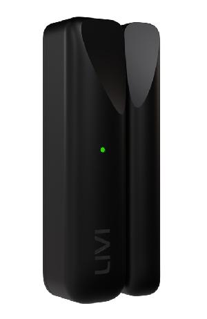 Датчик открытия магнитоконтактный. Подключение внешнего проводного магнитоконтактного извещателя. Диапазон температур от −20 до +55°С. Совмещенный тампер и датчик отрыва от стены. Электропитание — батарея CR123A.  Крышка-кронштейн с креплением на саморезы или двусторонний скотч. Дизайн Koishi style.