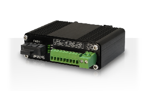 Преобразователь Ethernet 10/100 Мбит/с в оптику.  Многомодовое волокно до 2 км. Для обмена данными используются два волокна. Одновременная передача данных по четырем независимым интерфейсам