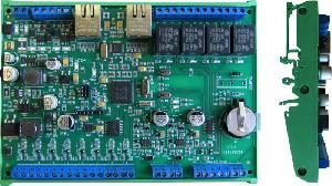 Elsys-AC2 Охранный контроллер, работает под управлением КСК Elsys-MB-Net II в централизованном режиме управления. Открытый корпус для крепления на DIN-рейку