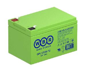 Аккумулятор 12 А/ч 12В, 151х98х93 мм, 4 кг (срок службы до 12 лет)