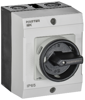 Переключатель кулачковый в боксе закрытая рукоятка 16А сх. 55 MASTER IEK