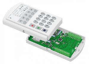 Объектовый прибор в корпусе клавиатуры; 6 ШС (3 пожарных ШС); 2 выхода типа "ОК"; каналы передачи данных: GSM (CSD, GPRS, SMS собственнику, SMS ContactID) (2 SIM-карты)