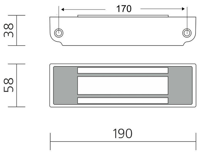 Замок электромагнитный (9-15VDC, 0,6А, 370кг), встроенный модуль перемагничивания, монтажный комплект, уголок 40х50мм., толщина уголка 4мм.
