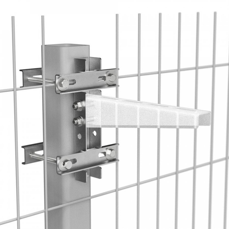 Комплект крепления к опорам ограждений 45х30