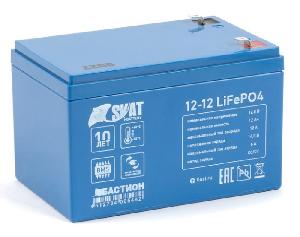 Аккумуляторная батарея 12 В, 12 Ач Li-Ion АКБ, на базе LiFePo4 элементов IFR 26650, структура 4P4S. Встроенная система контроля BMS, защита от глубокого разряда и перезаряда. 150*98*95. Вес 1,7 кг