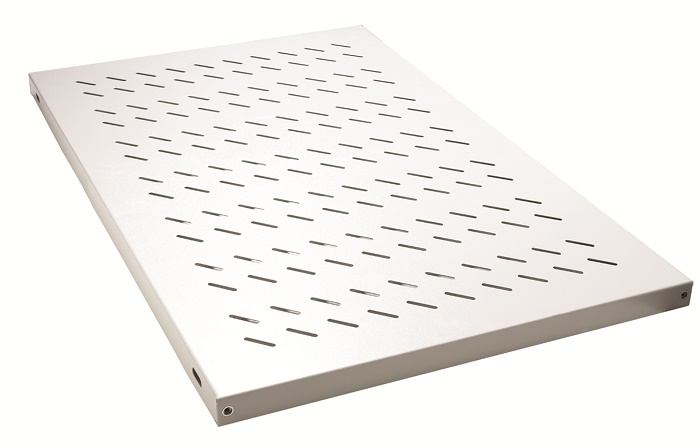 Полка стационарная 19", для шкафов глубиной 800, 570мм, нагрузка 50 кг, серый