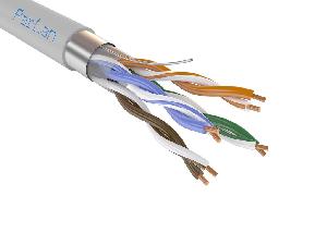 Огнестойкий кабель F/UTP Cat5e 4х2х0,52 (305м) для СКС и IP-сетей