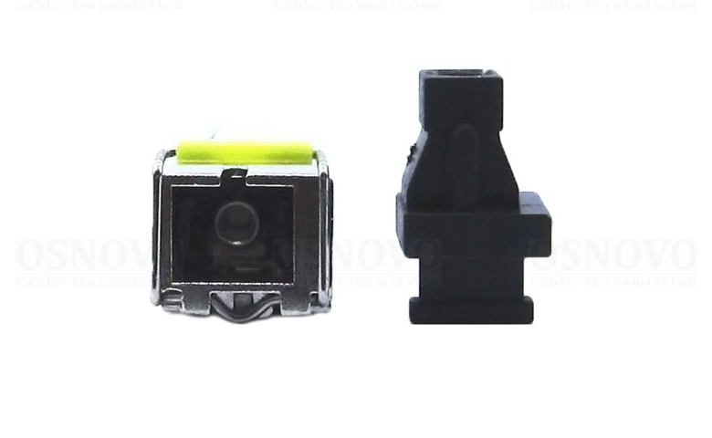 Оптический SFP Модуль. Одно волокно Single Mode. Скорость: до 1,25 Гбит/c. Тип разъема: SC.