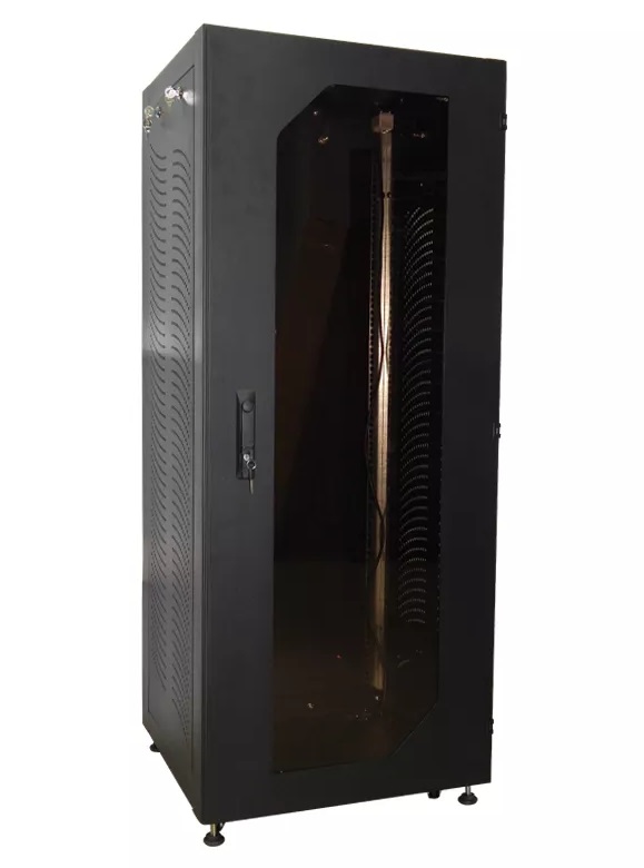 ТШ-186060Ч5 - Шкаф телекоммуникационный 19"" напольный 18U чёрный на 5 приборов (RAL 9005, 600x600, полезная глубина 506мм, дверь стекло, в комплекте вентиляторный блок с проводом и вилкой 220В, термостат, кронштейн, блок розеток на 8 гнезд, 5 полок, 5 фальш панелей, метизы, провода заземления) Шкаф телекоммуникационный 19"" напольный 18U чёрный на 5 приборов (RAL 9005, 600x600, полезная глубина 506мм, дверь стекло, в комплекте вентиляторный блок с проводом и вилкой 220В, термостат, кронштейн, блок розеток на 8 гнезд, 5 полок, 5 фальш панелей, метизы, провода заземления)