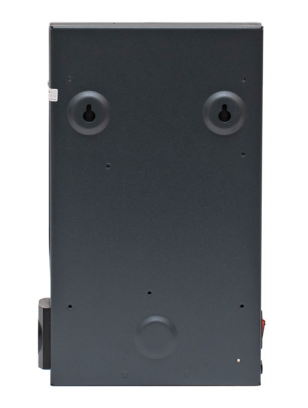 Стабилизатор переменного напряжения инверторный (с двойным преобразованием) однофазный, чистая синусоида; P-нагр.2 кВА/1.5 кВт, U-вх.90…310 В; U-вых.220…230 В (с шагом 1 В), I-вых.9 А; IP20, t-раб.+5…+40°C, 300х187х78 мм