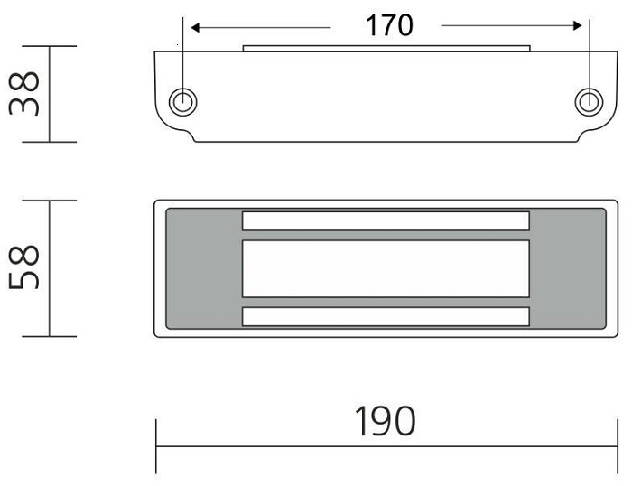 Замок электромагнитный (12VDC, 0,5А, 300кг), встроенный модуль перемагничивания. Корпус блока выполнен из ударопрочного поликарбоната, стойкого к атмосферным воздействиям. Монтажный комплект. Уголок 40х50мм., толщина уголка 4мм.