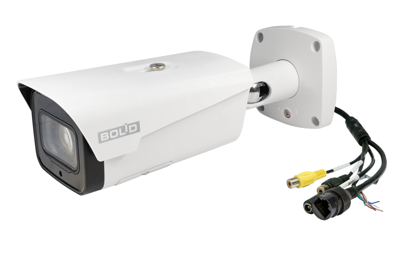 Уличная цилиндрическая видеокамера&nbsp;&nbsp;2 Мп, 1/2,8'' КМОП; моторизированный автоматический; H.265/H.264/MJPEG